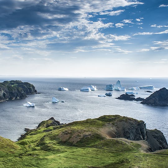 From kayaks to seaside picnics, get your front row seat to the statuesque wonders that are icebergs.
