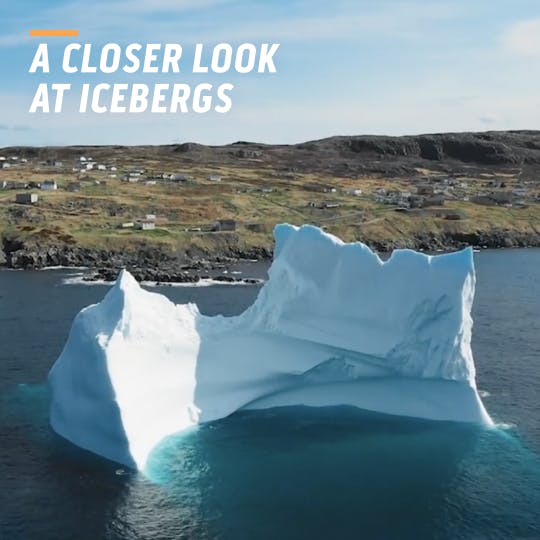 Come along with Maggie as she gets up close (but not too close) with icebergs.